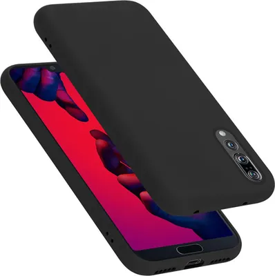Obrázok produktu pre Cadorabo ochranné puzdro pre Huawei P20 PRO / P20 PLUS v čiernej farbe puzdro na mobilný telefón obal kryt TPU puzdro