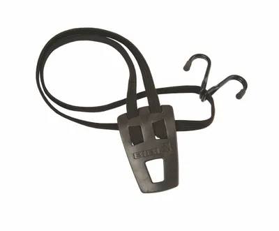 Image de Bibia Sangle de transport pour porte-bagages avant Noir