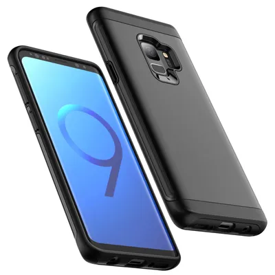 Productafbeelding van JETech Robuuste hoes voor Samsung Galaxy S9, zwart