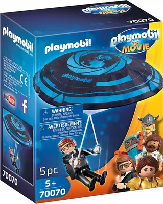 Immagine prodotto di PLAYMOBIL® 70070 - Il film - Rex Dasher con paracadute