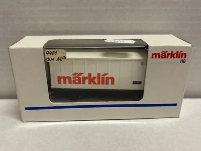 Produktbild von MÄRKLIN H0 Containertragwagen Märkllin 4481