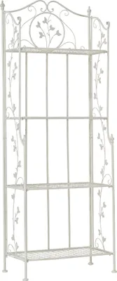 Produktbild von Standregal Arona 158x60x33cm antik-weiss