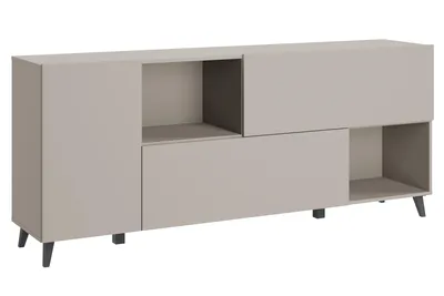 Obrázok produktu pre MINIO – Komoda LOKET 181, komoda, šírka 180 cm, farba: kašmírová béžová