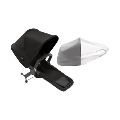 Produktbild von Bugaboo Donkey 5 Duo Erweiterungsset Komplett Midnight Black | Sonstiges Zubehör