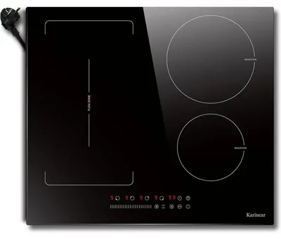 Produktbild von Induktionskochfeld - 4 Kochzonen - 60 cm - Mit Flexzone und Boosterfunktion - Schwarz