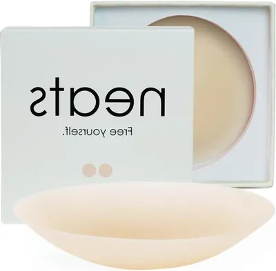Productafbeelding van Nipple Covers - Borst Plakkers Pasties - Zelfverzekerd Dragen - Hypoallergeen Medische Kwaliteit - Herbruikbaar - Huidskleur
