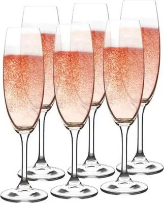 Obrázek produktu pro Bohemia Crystal Sklenka na šampaňské LARA 220ml 6ks