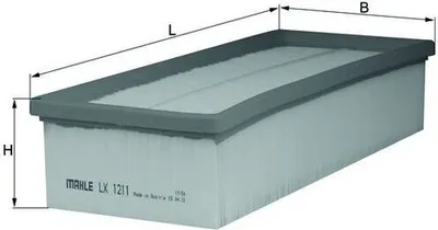 Produktbild von Mahle Original Luftfilter Lx 1211