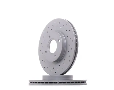 Produktbild von 2x ZIMMERMANN Bremsscheibe 250.1362.52 für FORD Fiesta Mk6 Schrägheck (JA8 JR8)