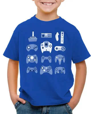 Produktbild von style3 Game Pad T-Shirt Kinder controller videospiel spielekonsole