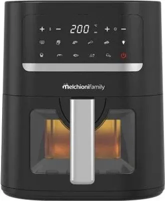 Zdjęcie produktu dla Melchioni Frytkownica Azdora 5,2L 1700W Czarna Ekran dotykowy 10 programów