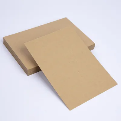 Produktbild von 50 x Geschenkkarten DIN A6 blanko Tonkarton Postkarte Natur
