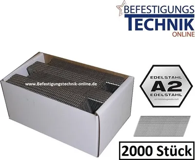 Produktbild von Stauchkopfnägel 38mm rostfrei für DeWALT Akku Nagler DCN660 DC618 DC610 BR-07