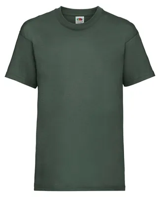 Immagine prodotto di Fruit of the Loom - Maglietta "Valueweight" per bambini LT2824 (116) (verde bottiglia)