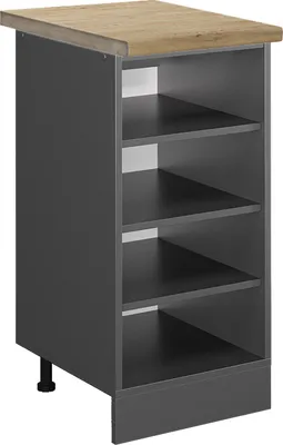 Produktbild von Küchenregal Vicco R-Line Anthrazit 40 cm , AP Eiche, Model 46252