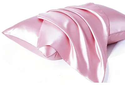 Produktbild von Kissenbezug Satin Rosa 50x75 cm 2 Stück