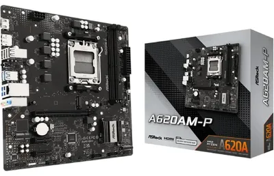 Immagine prodotto di ASRock A620AM-P                AM5 mATX HDMI            DDR5