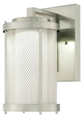 Zdjęcie produktu dla Westinghouse Skyview, Oświetlenie zewnętrzne ścienne, Stal szczotkowana, IP44, Fasada, Wytrzymałość na warunki atmosferyczne, CE, Reach, RoHs