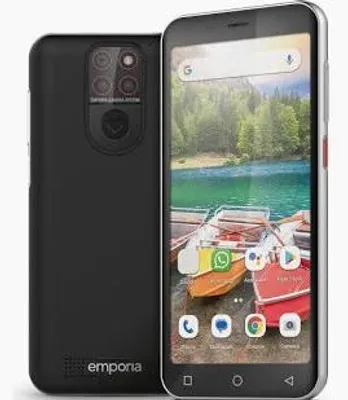 Produktbild von emporia SMART E5 Mini Seniorenhandy 4G | Android 13 – Schwarz