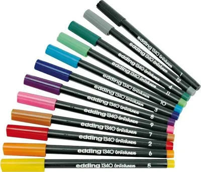 Obrázek produktu pro Edding 1340. Produktfarbe: Schwarz, Mehrfarben (4-1340-10)