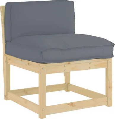 Immagine prodotto di vidaXL Cuscino antracite 70 x 40 x 12 cm Tessuto Oxford