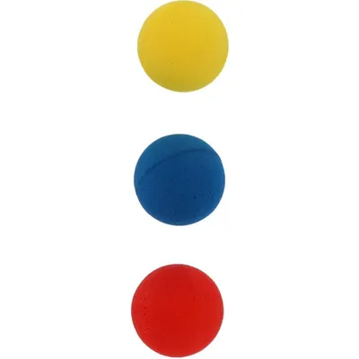 Image de Angel Sports Softballs 3 pièces Rouge/Jaune/Bleu