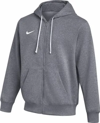 Zdjęcie produktu dla NIKE Kurtka męska z kapturem – Park 26, bluza, zamek błyskawiczny, logo, szara, rozmiar S