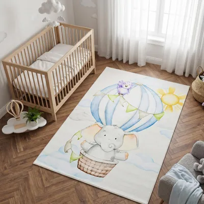 Image de TAPISO KIDS : Tapis pour enfants, antidérapant, OEKO-TEX, dimensions 140 x 200 cm