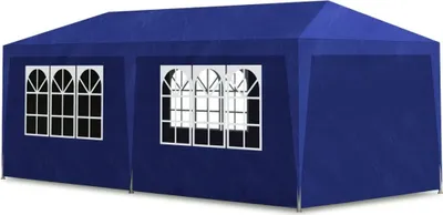 Produktbild von vidaXL Partyzelt 3x6 m Blau