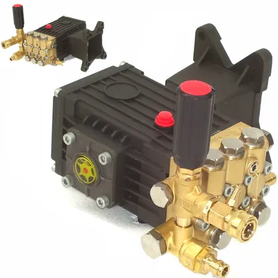 Produktbild von Hochdruckreiniger Pumpe 250bar 15PS Triplex Kolbenpumpe Dampfstrahler 56026