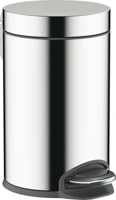 Produktbild von HANSGROHE 41775000 Treteimer AddStoris chrom