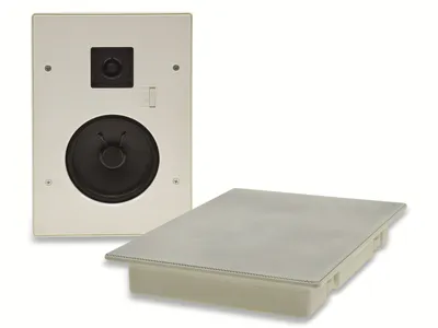 Image de ChiliTec Haut-parleur encastrable CTE-34E,carré, blanc 2-voies, 287x197mm, 120 Watt