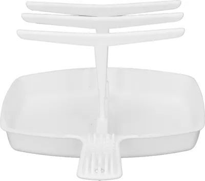 Image de Bacon Cooker PP Plastic Healthier Crisper Heat Resistant Microwave Bacon Tray White