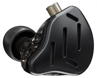Image de KZ ZAX BLACK NO MIC - Écouteurs intra-auriculaires noirs