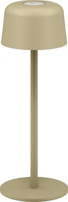 Productafbeelding van Goobay 77678 Draadloze LED-tafellamp, maat S, 25 cm, beige, 0,5 m - met touchbediening, 150 lm, warmwit (3000 K)