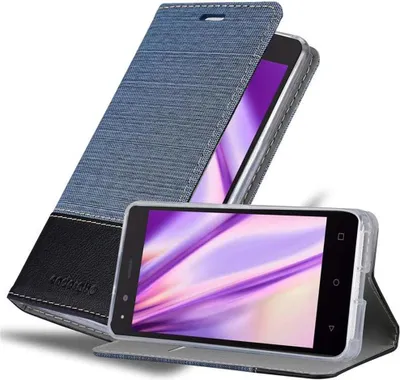 Produktbild von Cadorabo Hülle für BQ Aquaris M5 Schutzhülle in Blau Handy Hülle Etui Book Case Cover