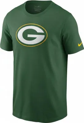Obrázek produktu pro Pánská tričko Green Bay Packers NFL Nike Logo Essential Logo Bavlna Tee Velikost: M