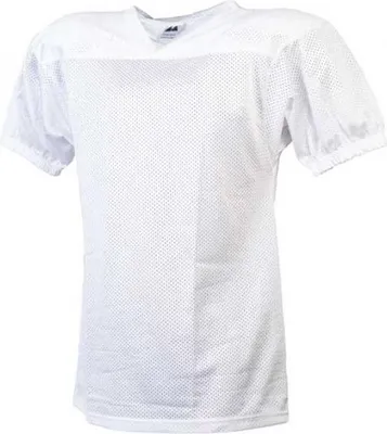 Produktbild von Robustes American Football Trikot mit V-Ausschnitt und kurzen Ärmeln für Training & Wettkampf über Schulterpolster