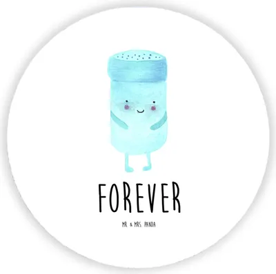 Produktbild von Mr. & Mrs. Panda magnet Beste Freunde Salz - Weiß - Geschenk, Kühlschrankmagnet, Fehlende Keywords, pinnwand, für pinwand, magnettafel, kühlschrank, Lustige Sprüche