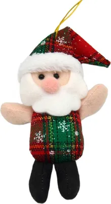 Obrázek produktu pro Vánoční přívěsek Father Christmas 22 cm - Dekorativní přívěsek na vánoční stromek a vánoční ozdoby