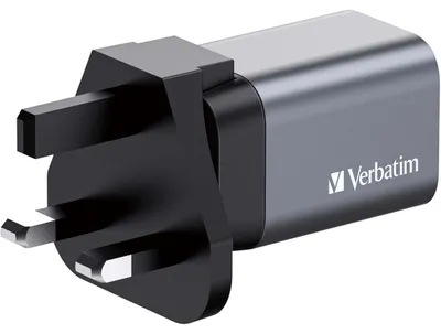 Produktbild von Verbatim GaN-Ladegerät 35W, 1x USB-A , 1x USB-C, (PD 3.0, QC 3.0)