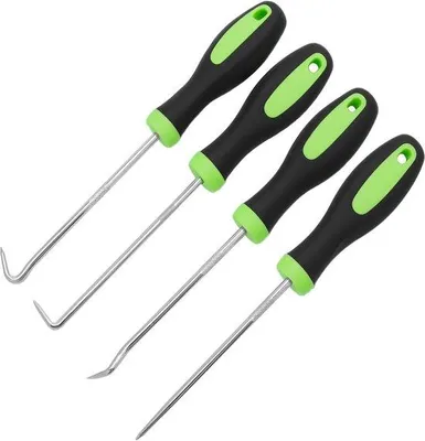 Obrázok produktu pre 4-dielna sada na odstraňovanie hadíc a tesnení, chróm-vanádiová oceľ, ergonomická rukoväť