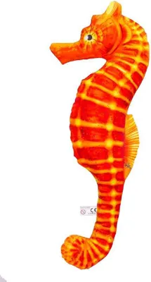 Image de Gaby Mini-coussin « L'hippocampe » Orange  Orange Taille unique