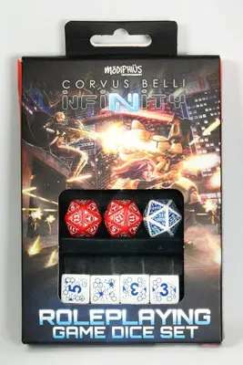 Obrázok produktu pre Infinity RPG Nomads Dice Set - Würfel for das Tabletop-Rollenspiel - Enlisch - ENG Edition