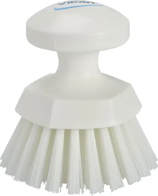 Immagine prodotto di VIKAN Spazzola a mano rotonda, dura, completamente conforme ai requisiti HACCP 5-bianco
