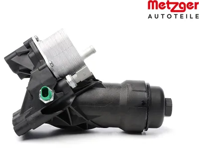 Produktbild von METZGER 2370083 Ölfiltergehäuse für AUDI A6 Avant (4G5, 4GD, C7) A4 B9 Avant (8W5, 8WD) A6 Limousine (4G2, 4GC, C7) A5 Sportback (F5A) Q5 (FYB)