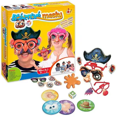 Obrázok produktu pre Spoločenská hra "Šialené masky"