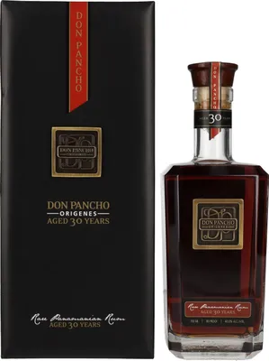 Produktbild von Don Pancho ORIGENES 30 Years Old Rare Panamian Rum 40% Vol. 0,7l in Geschenkbox
