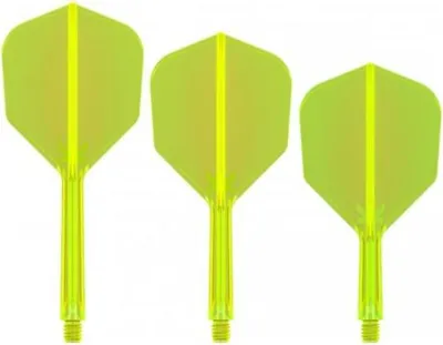 Produktbild von Target - K-Flex NEON Shaft Flight System - Standard No2 Neon Yellow Short = 19mm