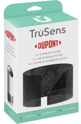Produktbild von TruSens 2415106, Filter, Schwarz, HEPA, TruSens Z-2000, 205 mm, 110 mm